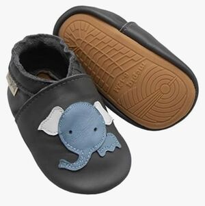 MEPIQ BNIP Baby Moccasins Soft Leather Shoes - Unisex 18 - 24 XL